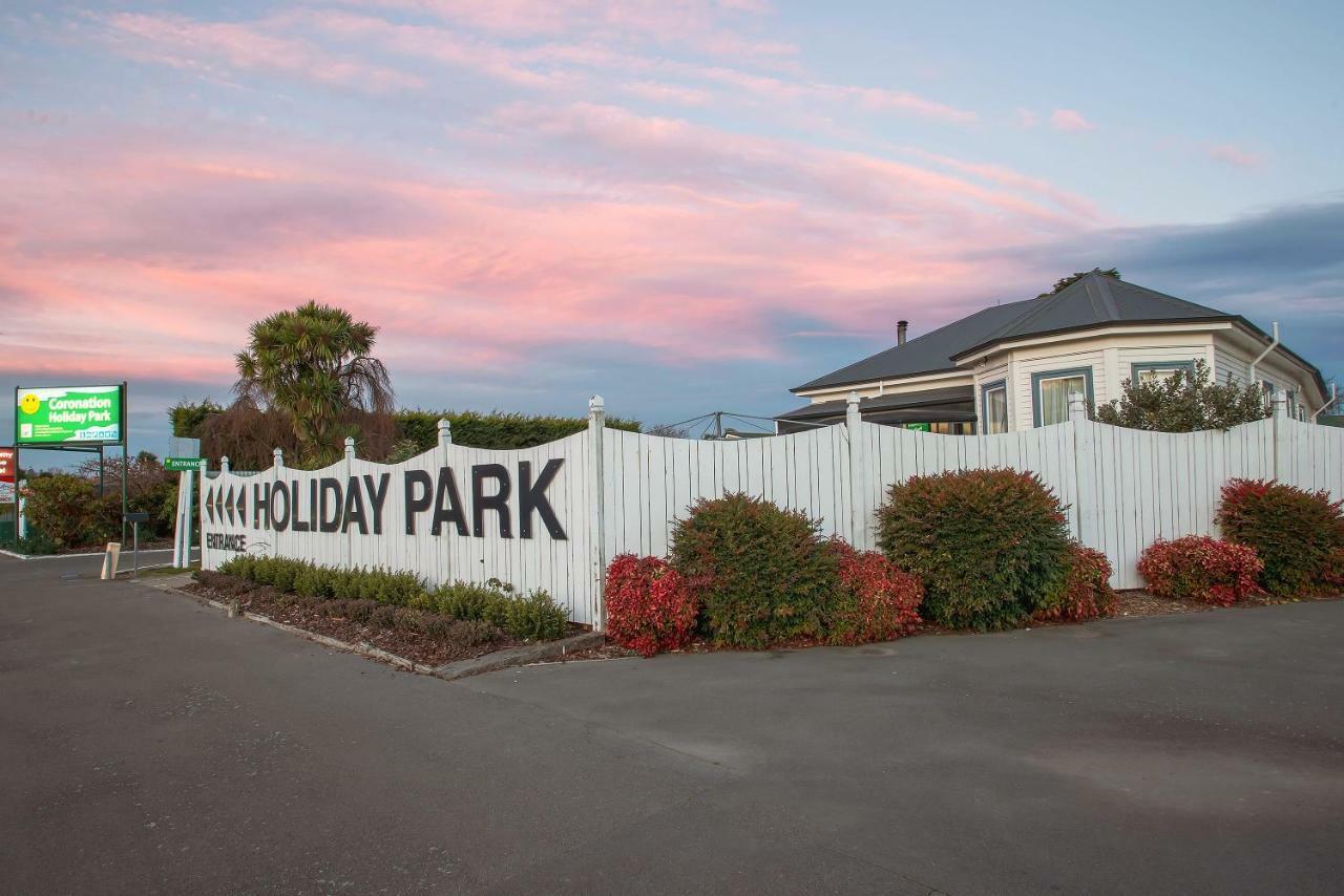 Coronation Park Holiday Park Ashburton Eksteriør bilde