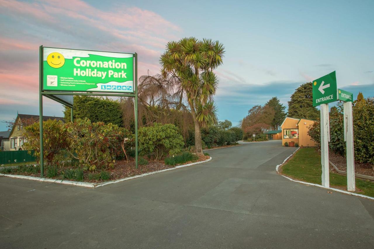 Coronation Park Holiday Park Ashburton Eksteriør bilde